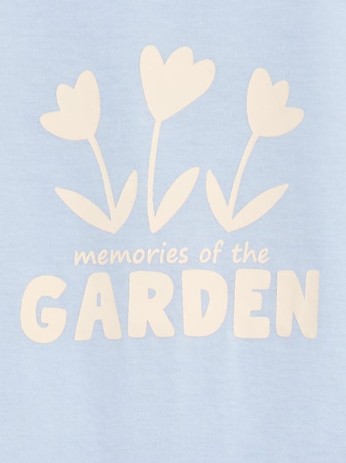 Pijama t-shirt + calças - 2 peças - Kiabi Pijama t-shirt + calças - 2 peças - Kiabi