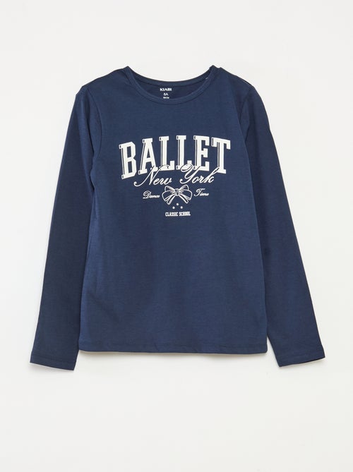 Pijama t-shirt + calças - 2 peças - Kiabi Pijama t-shirt + calças - 2 peças - Kiabi