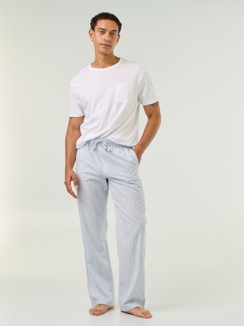 Pijama T-shirt + calças - 2 peças - Kiabi