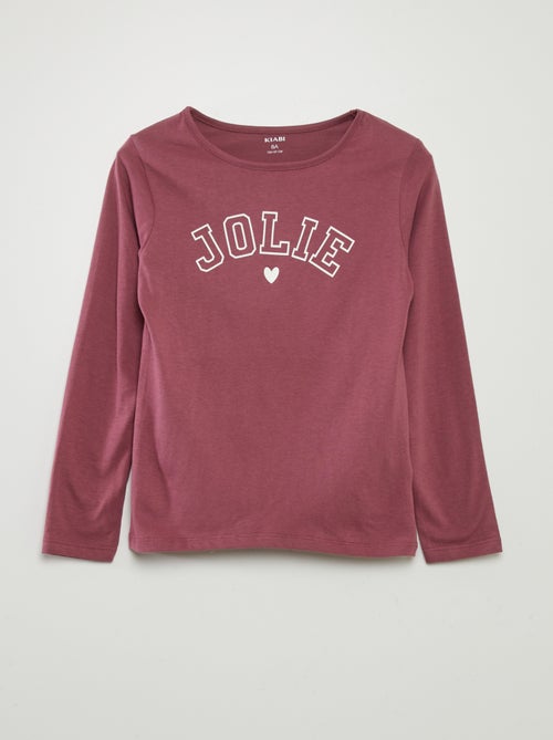 Pijama t-shirt + calças  - 2 peças - Kiabi