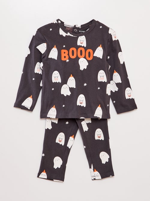 Pijama t-shirt + calças  - Halloween - Kiabi