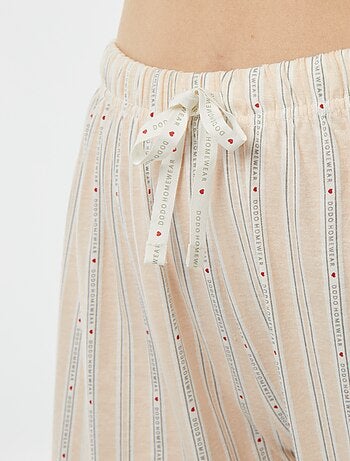 Pijama t-shirt + calças 'Dodo'