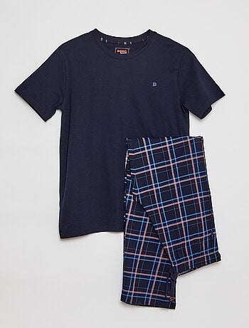 Pijama t-shirt + calças em jersey - 2 peças