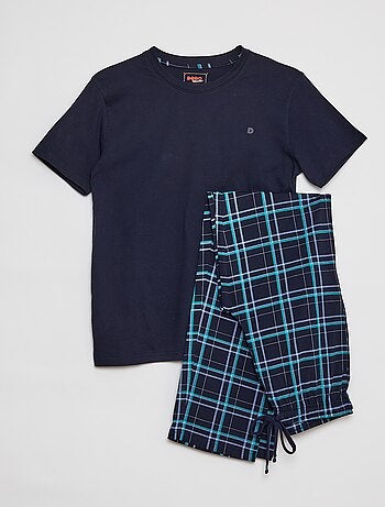 Pijama t-shirt + calças em jersey - 2 peças
