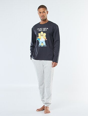 Pijama t-shirt + calças 'The Simpsons' - 2 peças