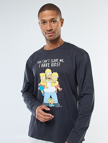 Pijama t-shirt + calças 'The Simpsons' - 2 peças