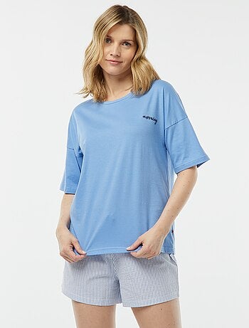 Pijama t-shirt + calções 'Dodo'