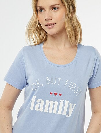 Pijama t-shirt + calções 'Dodo'