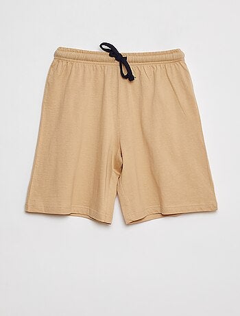 Pijama t-shirt + calções em jersey - 2 peças