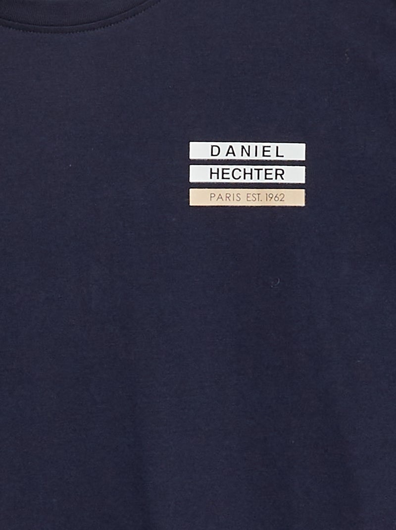 Pijama t-shirt + calções em jersey - 2 peças AZUL - Kiabi