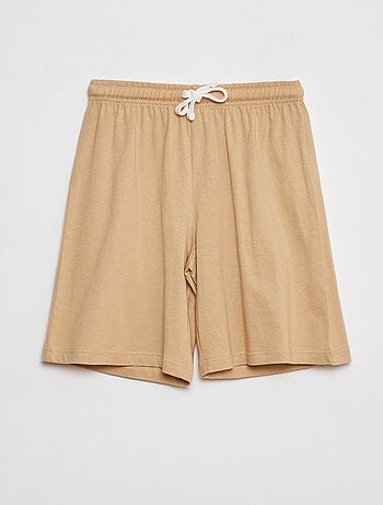 Pijama t-shirt + calções em jersey - 2 peças