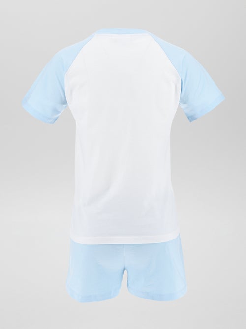 Pijama t-shirt + calções 'Stitch'  - 2 peças - Kiabi
