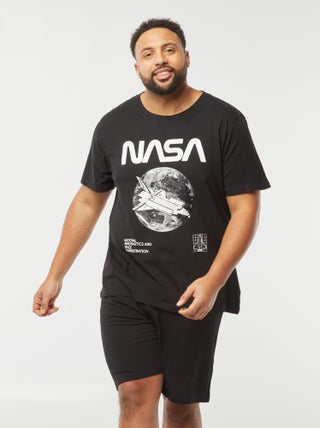 Pijama t-shirt e calções  - 2 peças