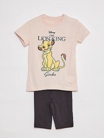 Pijama t-shirt larga + leggings 'Disney' - 2 peças