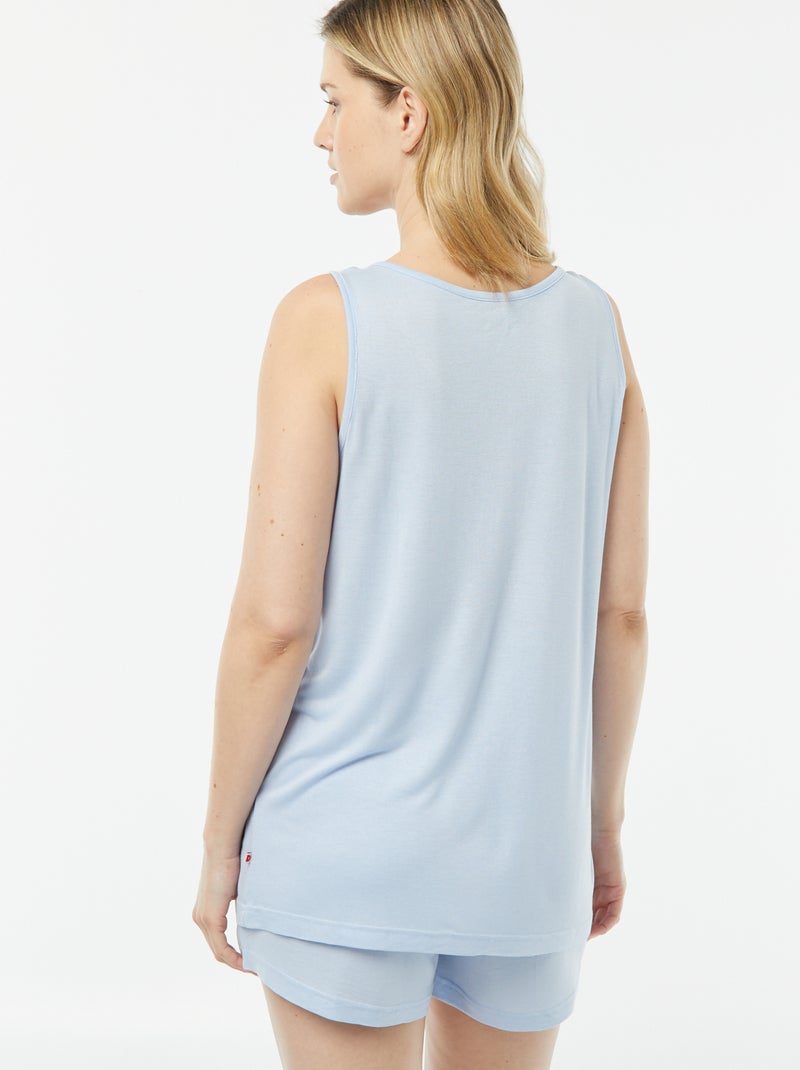 Pijama top + calções 'Dodo' AZUL - Kiabi