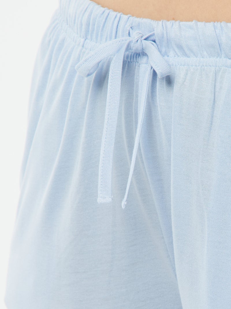 Pijama top + calções 'Dodo' AZUL - Kiabi