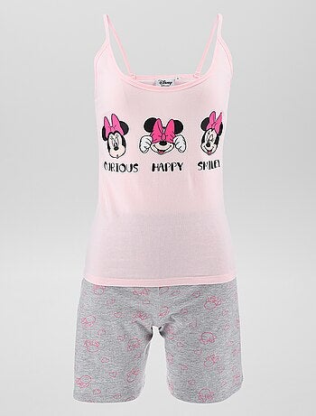 Pijama top + calções 'Minnie' - 2 peças