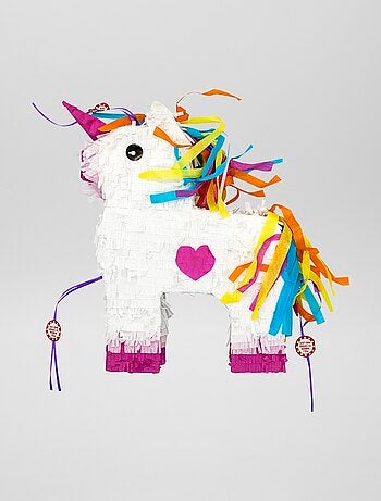 Piñata em forma de unicórnio
