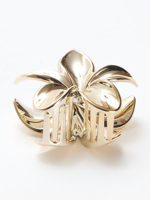 Pinça de cabelo em forma de flor - Kiabi