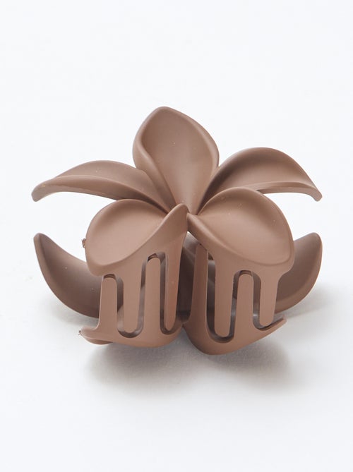 Pinça de cabelo em forma de flor - Kiabi