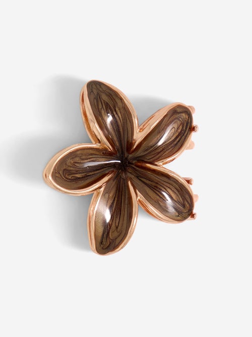 Pinça de cabelo em forma de flor - Kiabi