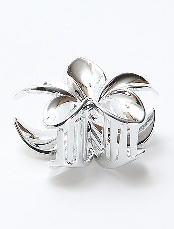 Pinça de cabelo em forma de flor