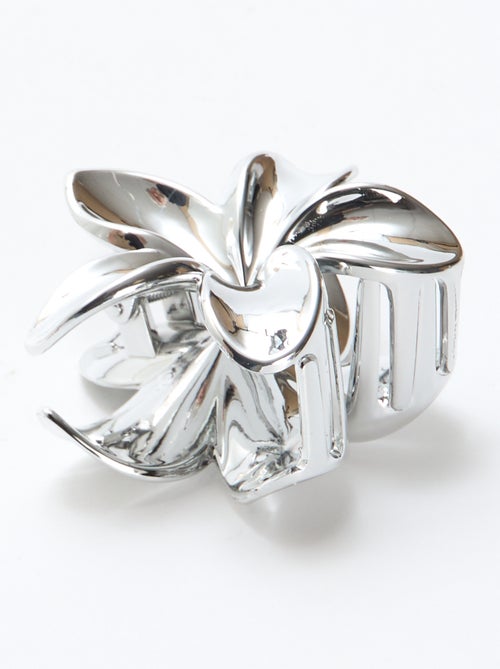 Pinça de cabelo em forma de flor - Kiabi