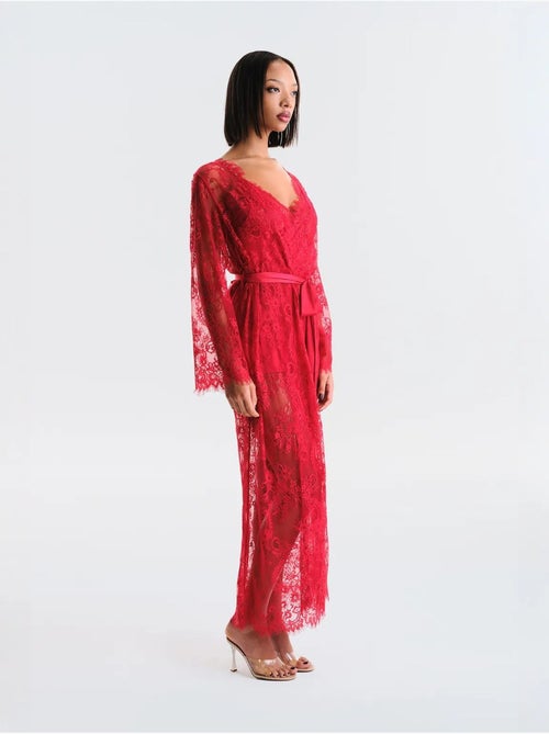 Pirra lace robe coleção privee penti - Kiabi Pirra lace robe coleção privee penti - Kiabi