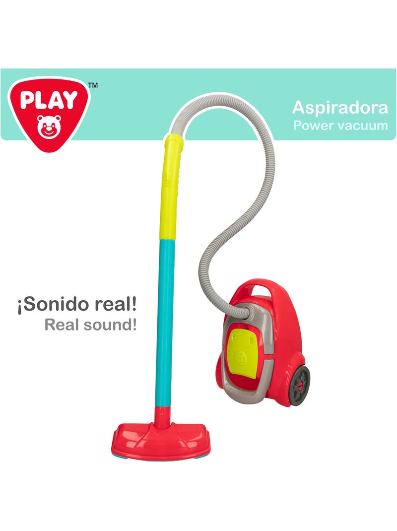 Play aspirador de brinquedo elétrico c/som e sucção N/D - Kiabi