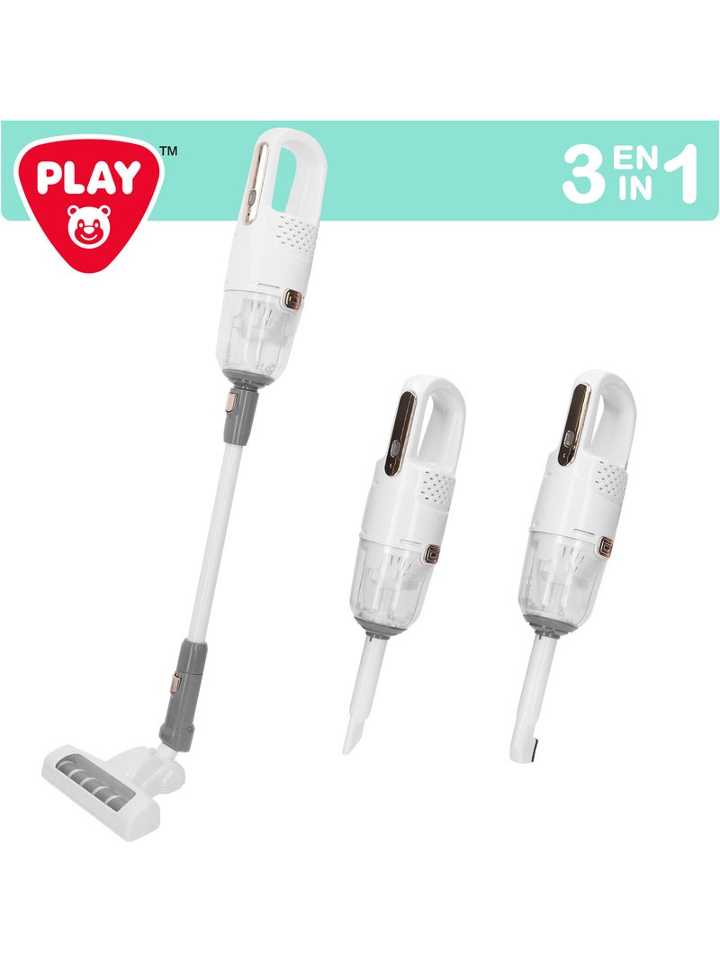 Play aspirador de pó de brinquedo sem fio com acessórios e base N/D - Kiabi