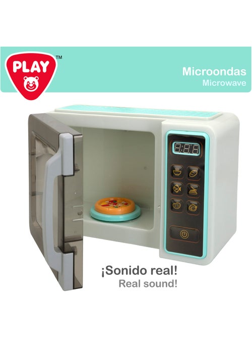 Play brinquedo de microondas c/luz e som - Kiabi