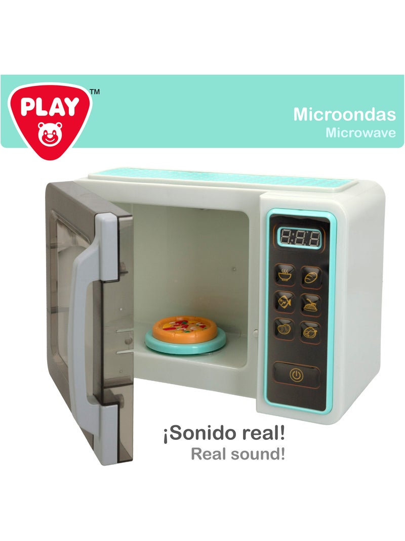 Play brinquedo de microondas c/luz e som N/D - Kiabi
