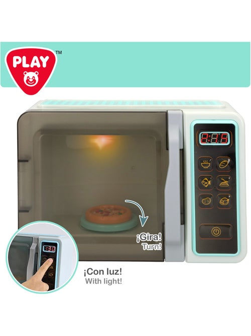 Play brinquedo de microondas c/luz e som - Kiabi