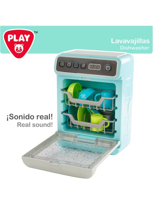 Play brinquedo lava-louças c/luz, som e acessórios - Kiabi