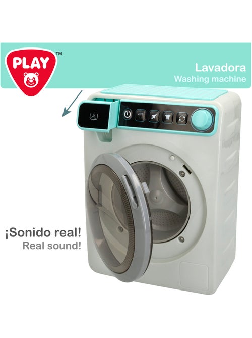 Play brinquedo máquina lavar c/luz e som - Kiabi