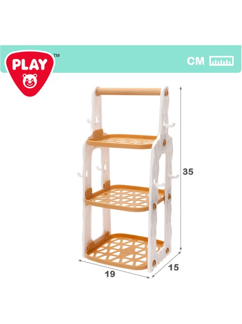 Play conjunto de cozinha infantil de 13 peças com panelas, frigideira, escorredor e utensílios - Kiabi