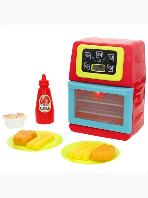 Play fritadeira elétrica de brinquedo com 14 peças, luzes e sons - Kiabi Play fritadeira elétrica de brinquedo com 14 peças, luzes e sons - Kiabi