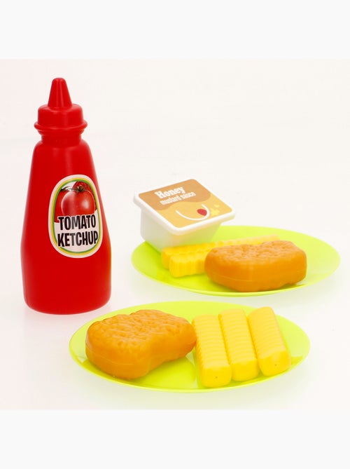 Play fritadeira elétrica de brinquedo com 14 peças, luzes e sons - Kiabi Play fritadeira elétrica de brinquedo com 14 peças, luzes e sons - Kiabi