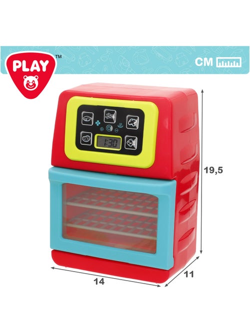 Play fritadeira elétrica de brinquedo com 14 peças, luzes e sons - Kiabi Play fritadeira elétrica de brinquedo com 14 peças, luzes e sons - Kiabi