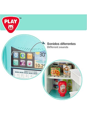 Play geladeira de brinquedo c/som