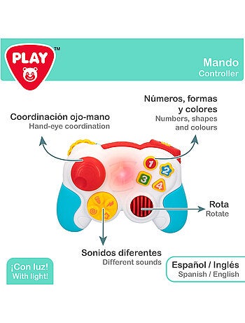 Play set de comandos de brinquedos para bebê e telefone c/luz e som