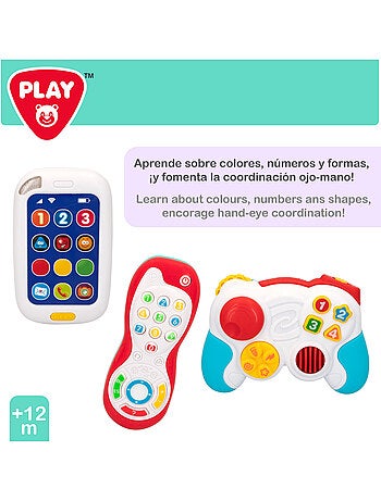 Play set de comandos de brinquedos para bebê e telefone c/luz e som