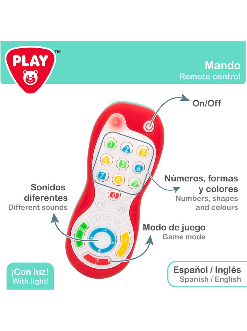 Play set de comandos de brinquedos para bebê e telefone c/luz e som N/D - Kiabi