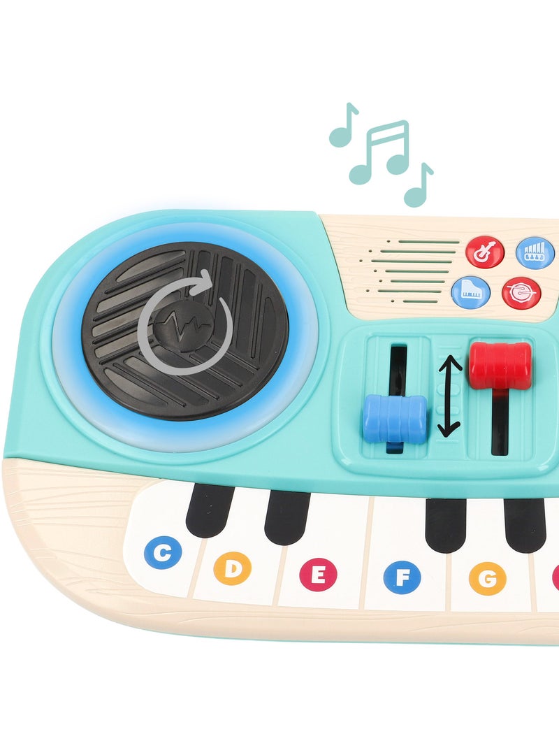 Play teclado eletrônico infantil para dj com luzes e sons N/D - Kiabi