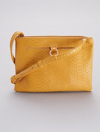 Pochete com efeito pele de cobra - Kiabi