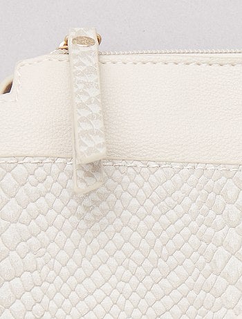 Pochete com efeito pele de cobra - Kiabi