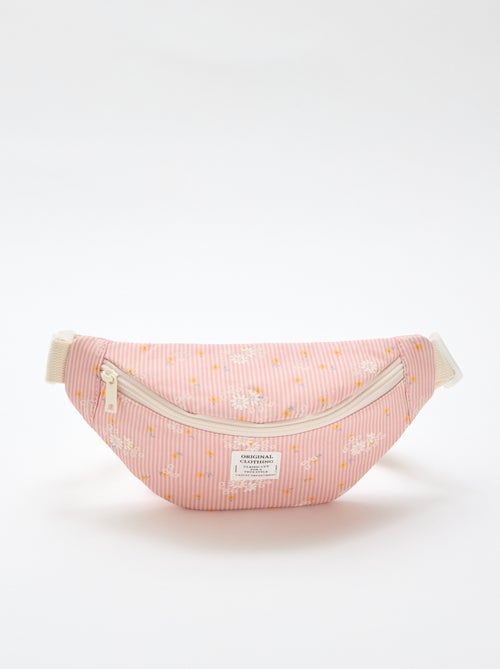 Pochete com estampado floral all-over em algodão - Kiabi
