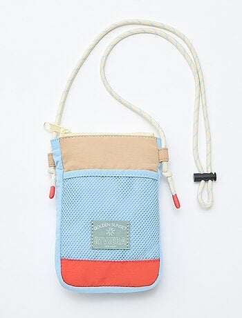 Pochette para telemóvel em tecido