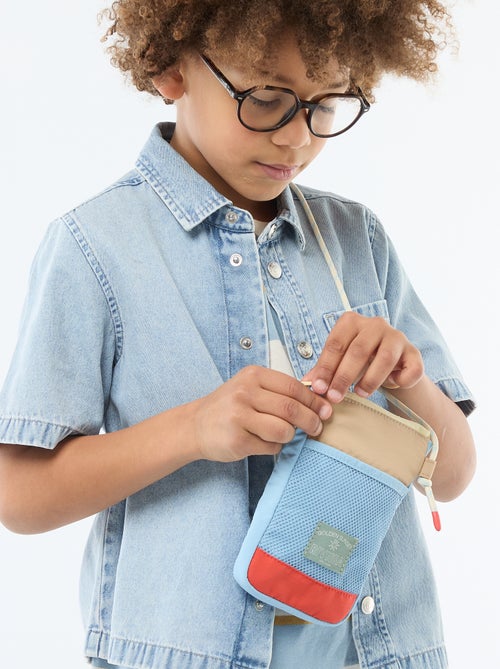 Pochette para telemóvel em tecido - Kiabi