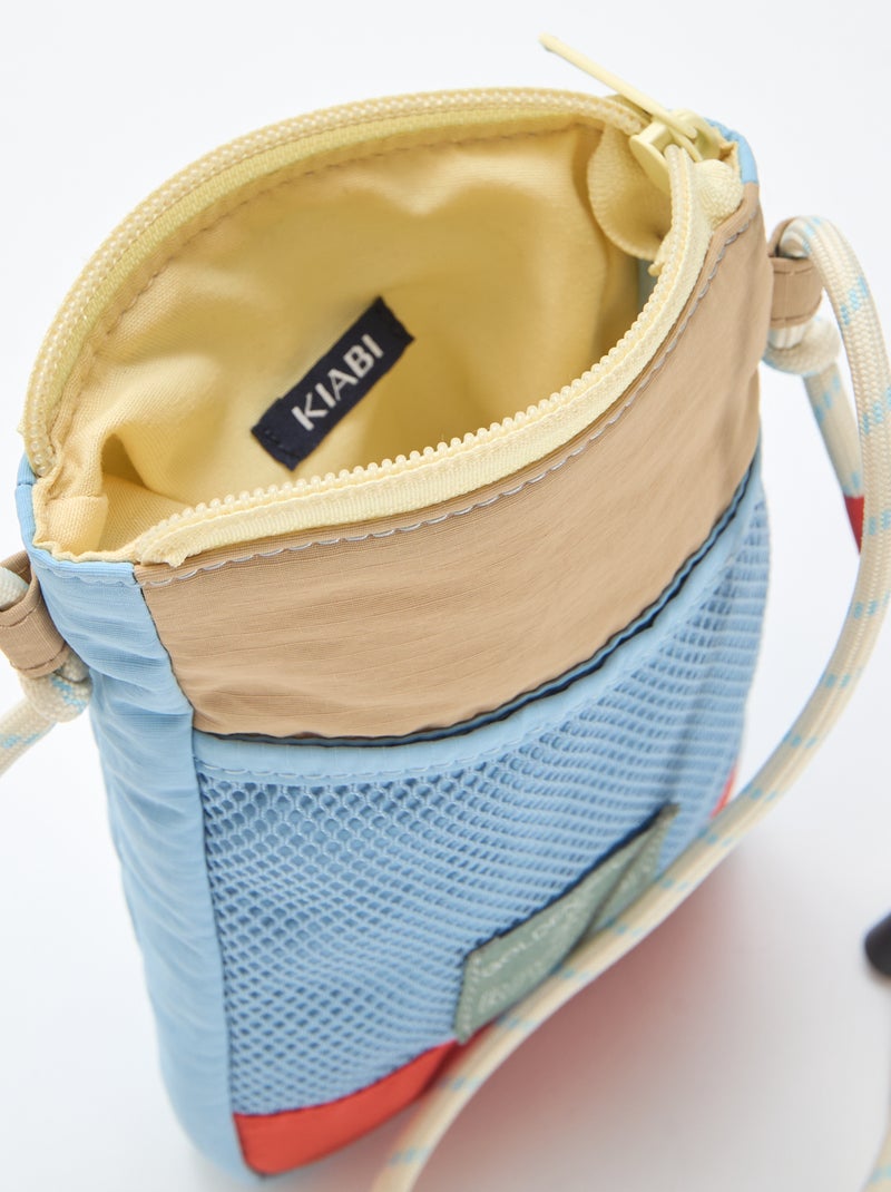 Pochette para telemóvel em tecido Azul - Kiabi